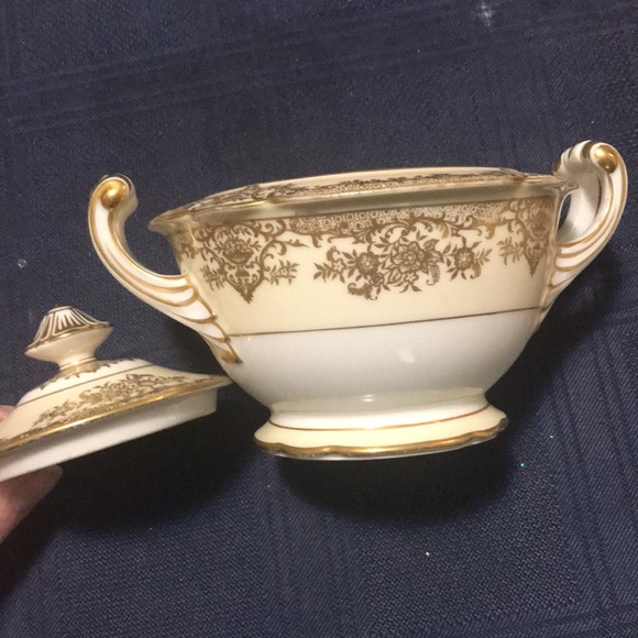 Noritake Gastonia Antique sugar bowl, hand painted. - Picture 5 of 6